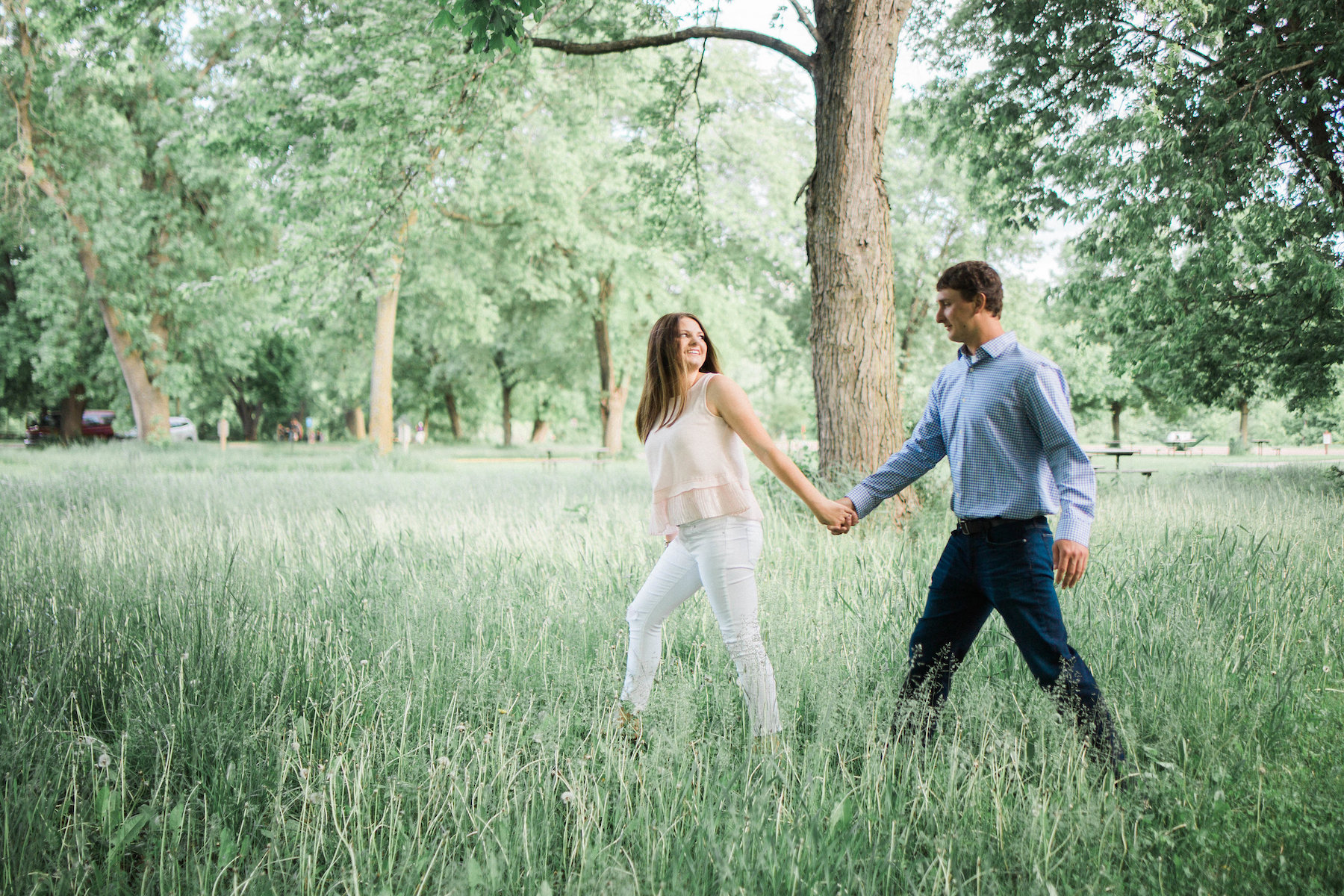 A Sweet + Simple State Park Engagement