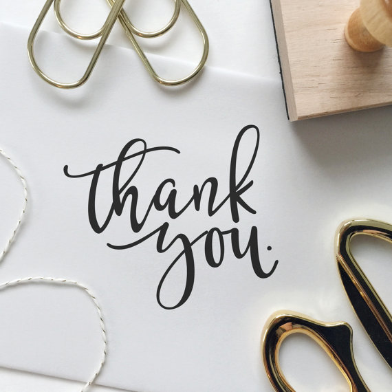 The Perfect Thank You Note