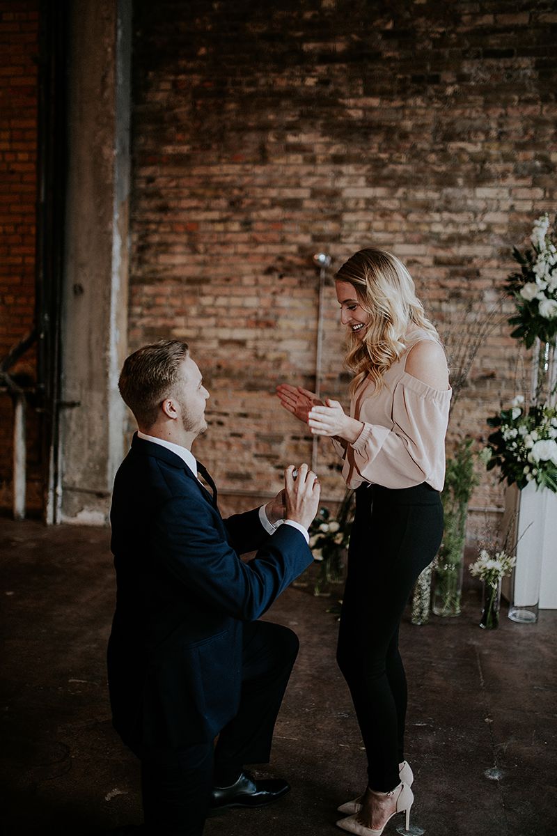 A Styled Shoot Turned Surprise Proposal