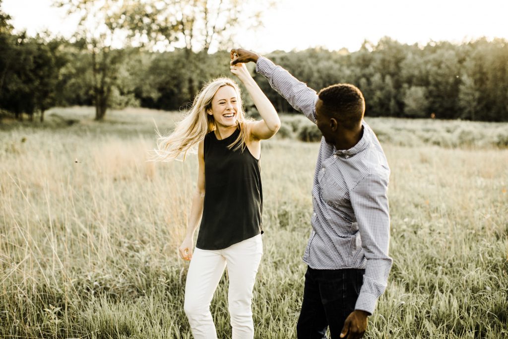 Engagement shot