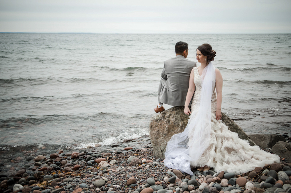 wedding portraits on the north shore