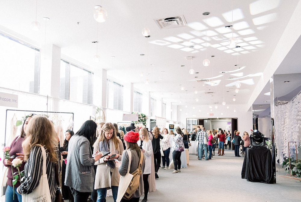 trendy and modern bridal show