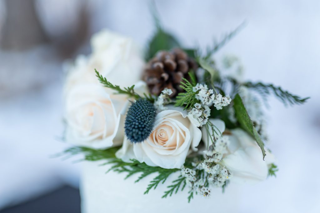 wedding cake detail