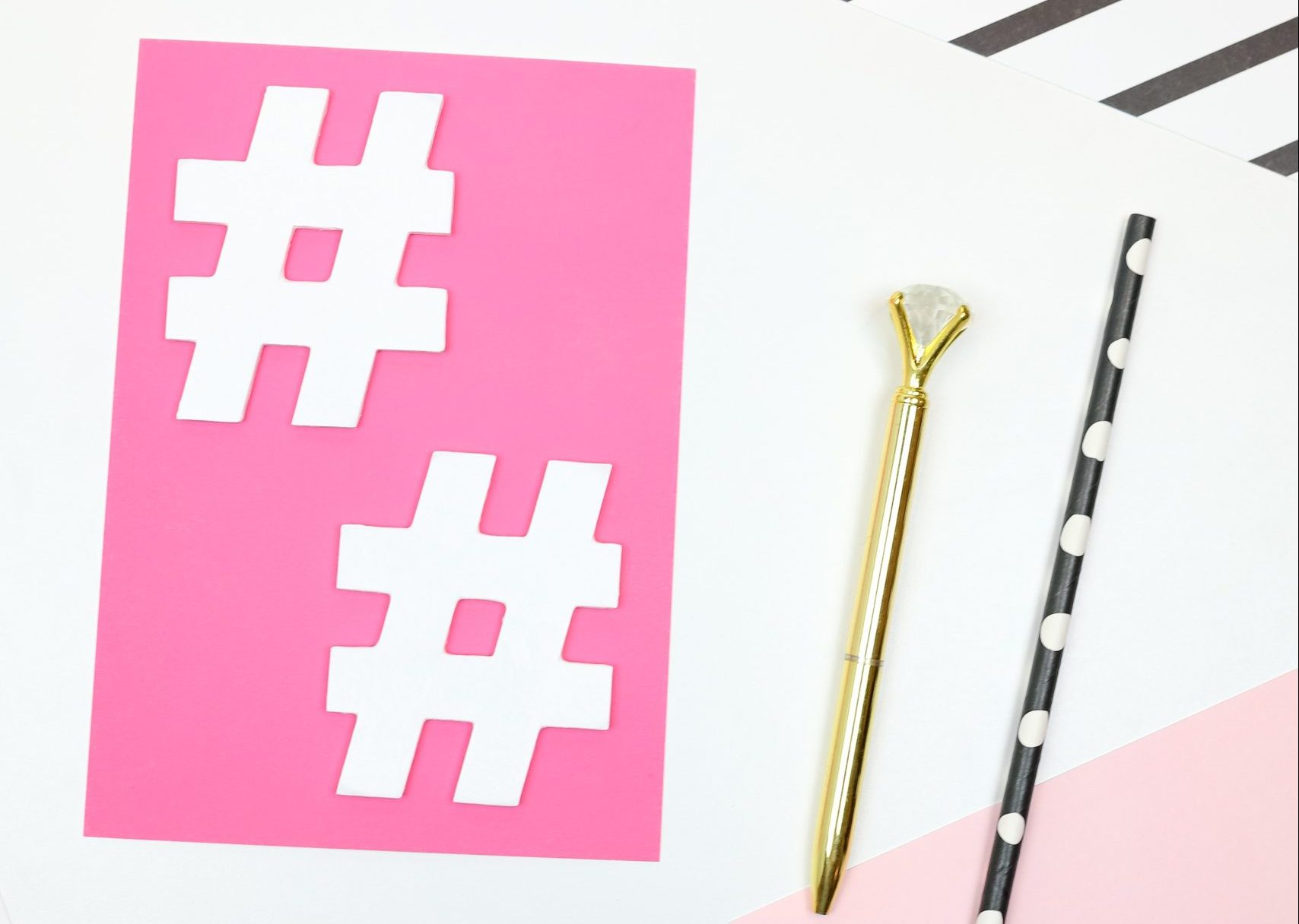 social media hashtags