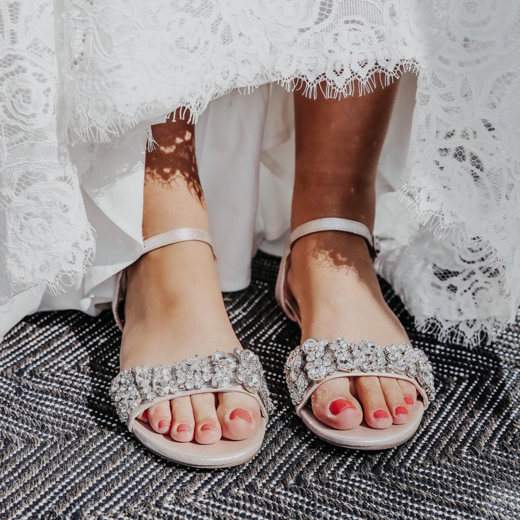 bridal sandals