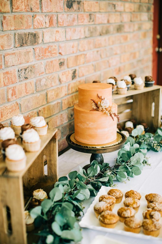 dessert table - Backyard Wedding in Texas