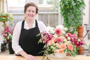 Alison Fleck of Bloom Culture with DIY wedding flowers