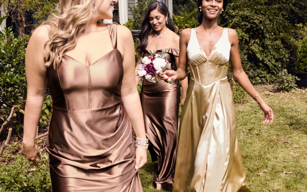 Color Crush: Champagne Bridesmaid Dresses and the Hottest Shades of the Season